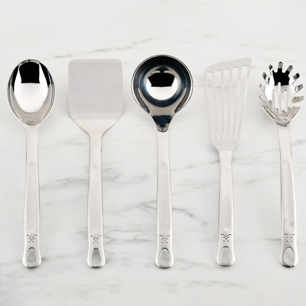 Hestan Provisions 5-Piece Essential Stainless Steel Chef's Tools Set (49129)
