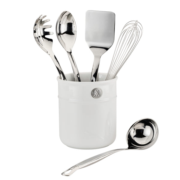 Hestan Provisions 6-Piece Deluxe Stainless Steel Chef's Tools and Bain Marie Set (49130)