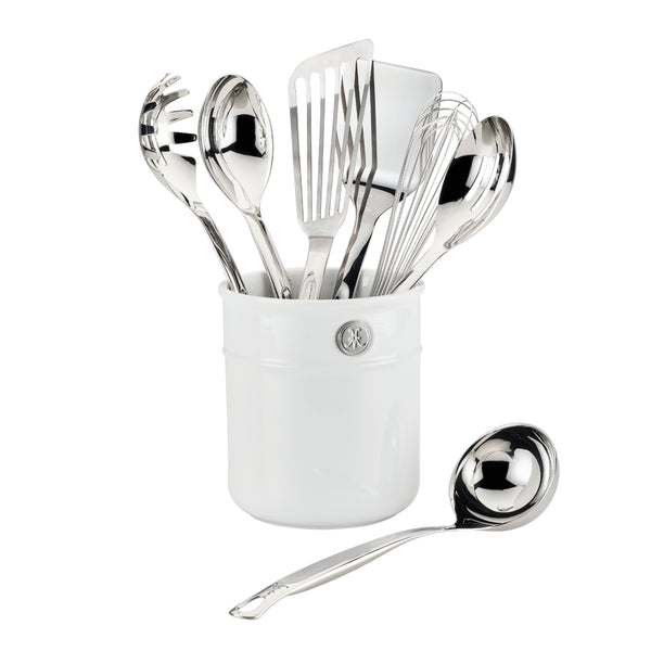 Hestan Provisions 8-Piece Ultimate Stainless Steel Chef's Tools and Bain Marie Set (49131)