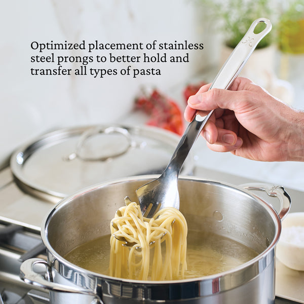 Hestan Provisions 13-Inch Stainless Steel Pasta Fork (49198)