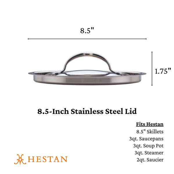 Hestan Provisions 8.5" Stainless Steel Lid (71028)