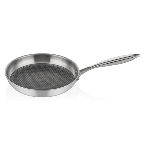 ABM Emboss Multi Metal Round Saute Pan 22cm (A 127ST 22) - iFoodservice Online