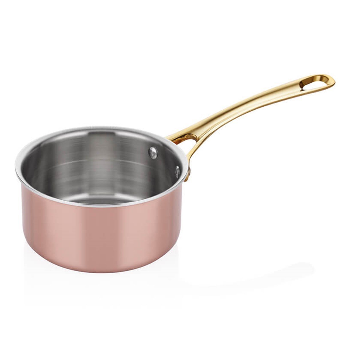 ABM Multi Metal Copper Casserole Pan 12cm (A 101kA 12) - iFoodservice Online