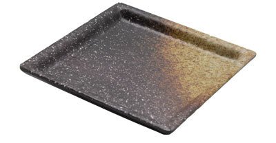 Adrier Lava Large Square Plate - 17 X 17 X 2 Cm (SQP1717 - LAV) - iFoodservice Online