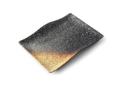 Adrier Lava Medium Wave - rectangular Plate - 27 X 19 X 3.5 Cm (RCTP2719 - LAV) - iFoodservice Online