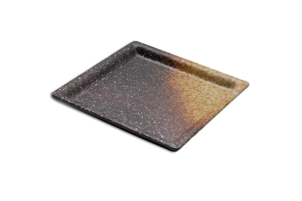 Adrier Lava Small Square Plate - 14.5 X 14.5 X 2 Cm (SQP1414 - LAV) - iFoodservice Online