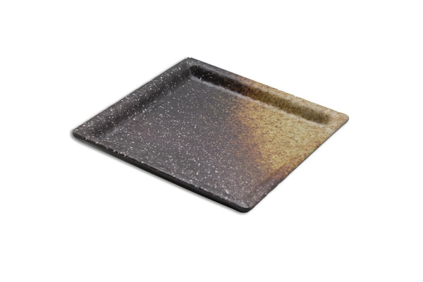 Adrier Lava Small Square Plate - 14.5 X 14.5 X 2 Cm (SQP1414 - LAV) - iFoodservice Online