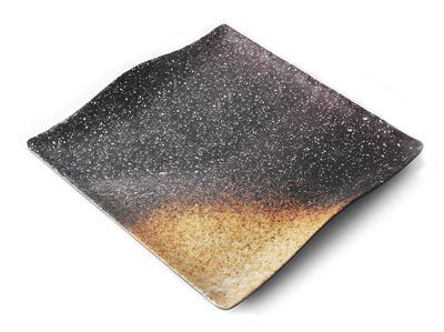 Adrier Lava Wave Square Plate - 28 X 28 X 2.5 Cm (SQP2828 - LAV) - iFoodservice Online