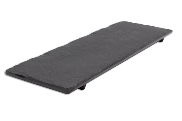 Adrier Matte Black Small Flat Rectangular Tray - 31 X 10 X 2 Cm (RCTP3110 - MBK) - iFoodservice Online
