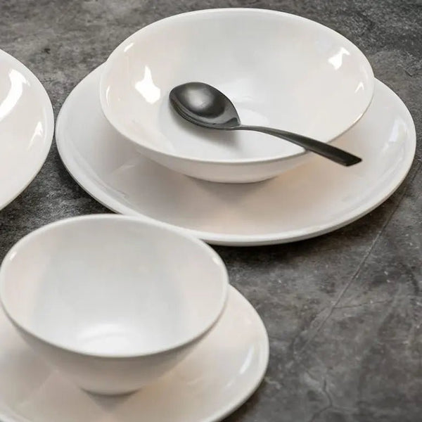 Adrier Pure White Bowl 150 ml - 12.5 cm Ø x 6 cm height (MOB12 - WHT) - iFoodservice Online