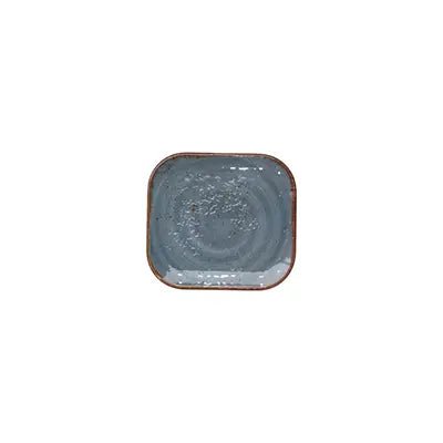 Adrier Salsa Summer Blue Rectangular plate - 17.6 x 16.2 cm (68 - GNMP16 - BLUSLS) - iFoodservice Online