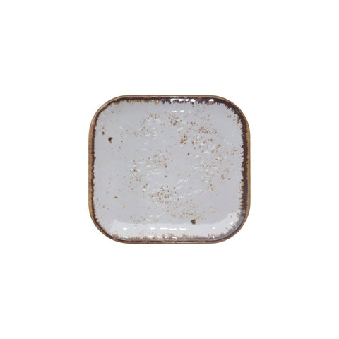 Adrier Salsa Winter White Rectangular plate - 17.6 x 16.2 cm (68 - GNMP16 - WHTSLS) - iFoodservice Online