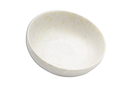 Adrier White Marble Large Round Bowl - 192 Ø X 6.8 Cm High (RBM196 - MWH) - iFoodservice Online