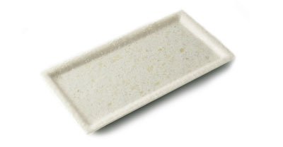 Adrier White Marble Medium Wave - rectangular Plate - 28 X 14 X 16 Cm (RCTP2814 - MWH) - iFoodservice Online