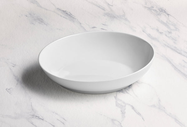 Ariane 10 1/4" Vital Coupe - Warm White Porcelain Coupe Bowl - 3/Case (AVCARN000022026) - iFoodservice Online