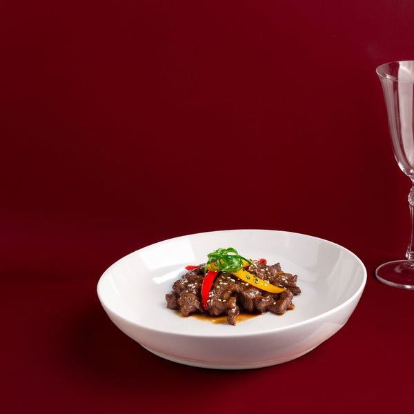Ariane 10 1/4" Vital Coupe - Warm White Porcelain Coupe Bowl - 3/Case (AVCARN000022026) - iFoodservice Online