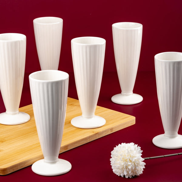 Ariane 10 1/7 Oz Slow Fast - Warm White Porcelain Milk shake Mug - 6/Case (AOTARN000054030) - iFoodservice Online