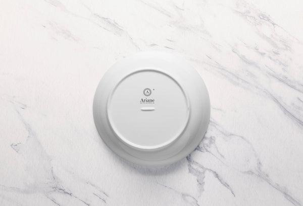 Ariane 4 5/7" Vital Coupe - Warm White Porcelain Coupe Bowl - 12/Case (AVCARN000022012) - iFoodservice Online