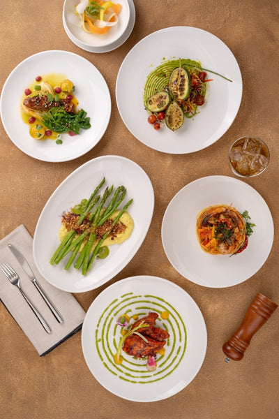 Ariane 4 5/7" Vital Coupe - Warm White Porcelain Coupe Bowl - 12/Case (AVCARN000022012) - iFoodservice Online