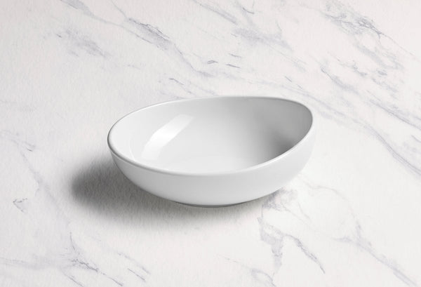 Ariane 6 2/7" Vital Coupe - Warm White Porcelain Coupe Bowl - 8/Case (AVCARN000022016) - iFoodservice Online