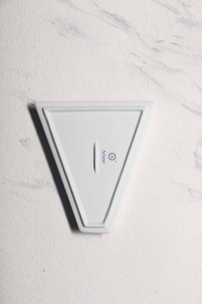 Ariane 6 8/9'' x 1 2/3'' x 7 2/5'' Slow Fast - Warm White Porcelain Hot Dog Holder - 12/Case (AOTARN000013018) - iFoodservice Online