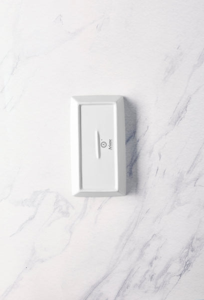 Ariane 7 2/3" x 3 1/2" Panorama White Porcelain Deep Rectangle Plate - 12/Case (ARRARN000012019) - iFoodservice Online