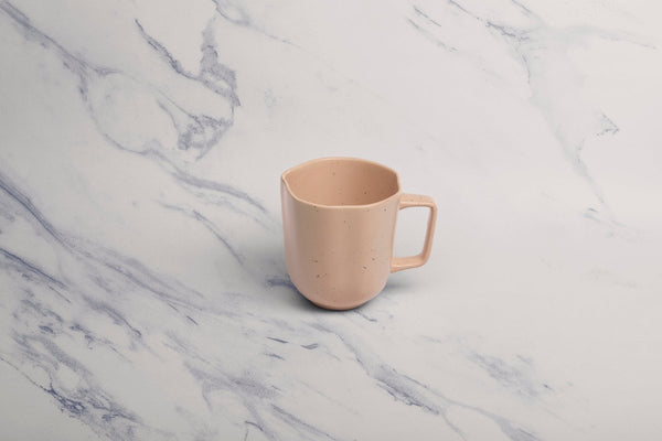 Ariane Earth 11 5/6 Oz Earth - Dark Sand Dots Porcelain Mug - 6/Case (AERARN512054035) - iFoodservice Online