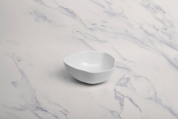 Ariane Earth 3 3/4" Earth - Warm White Porcelain Bowl - 12/Case (AERARN000022010) - iFoodservice Online