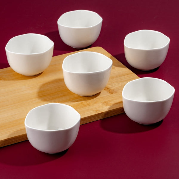 Ariane Earth 3 3/4" Earth - Warm White Porcelain Bowl - 12/Case (AERARN000022010) - iFoodservice Online