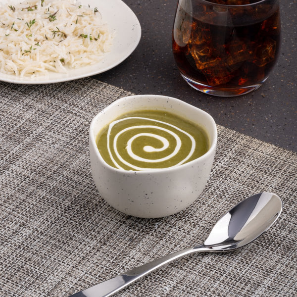 Ariane Earth 3 3/4'' White Porcelain Bowl - 12/Case (AERARN508022010) - iFoodservice Online