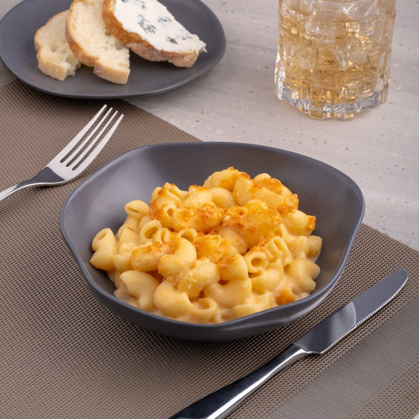 Ariane Earth 6 2/3'' Earth - Charcoal Black Porcelain Bowl - 6/Case (AERARN510022017) - iFoodservice Online