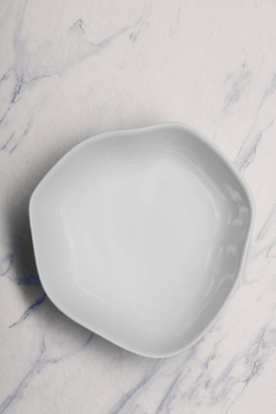 Ariane Earth 6 2/3" Earth - Warm White Porcelain Bowl - 8/Case (AERARN000022017) - iFoodservice Online