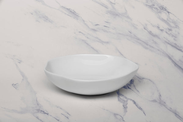 Ariane Earth 6 2/3" Earth - Warm White Porcelain Bowl - 8/Case (AERARN000022017) - iFoodservice Online