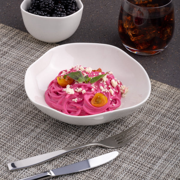 Ariane Earth 6 2/3" Earth - Warm White Porcelain Bowl - 8/Case (AERARN000022017) - iFoodservice Online