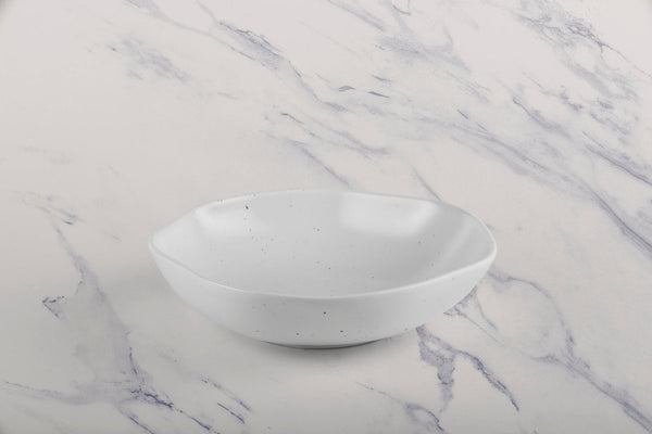 Ariane Earth 6 2/3'' White Porcelain Bowl - 6/Case (AERARN508022017) - iFoodservice Online