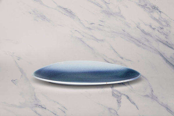 Ariane Island 11 3/7" Lir Porcelain Triangle Plate - 6/Case (AISARND65011029) - iFoodservice Online