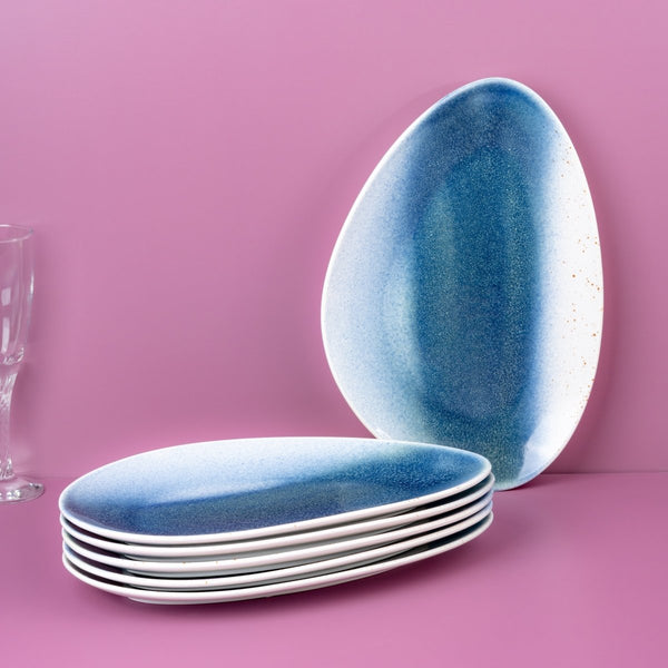 Ariane Island 11 3/7" Lir Porcelain Triangle Plate - 6/Case (AISARND65011029) - iFoodservice Online