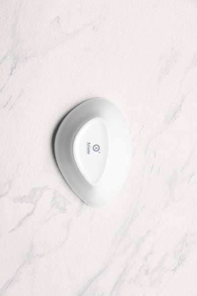 Ariane Island 5 1/2" Lir Porcelain Triangle Bowl - 8/Case (AISARND65022014) - iFoodservice Online