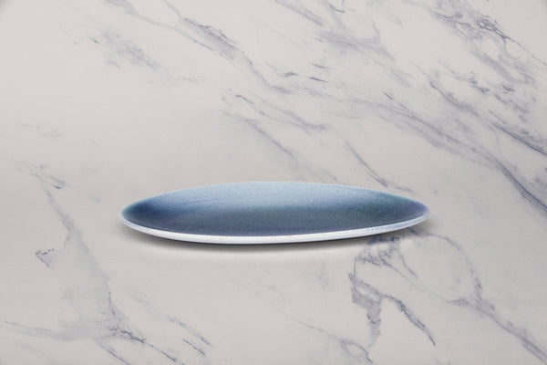 Ariane Island 8 1/4" Lir Porcelain Triangle Plate - 12/Case (AISARND65011021) - iFoodservice Online