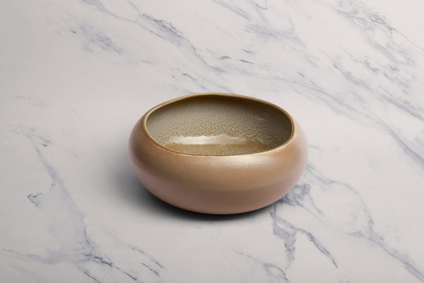 Ariane Island 8 1/4" Mohenjodaro Porcelain Organic Bowl - 2/Case (AISARNC98022021) - iFoodservice Online