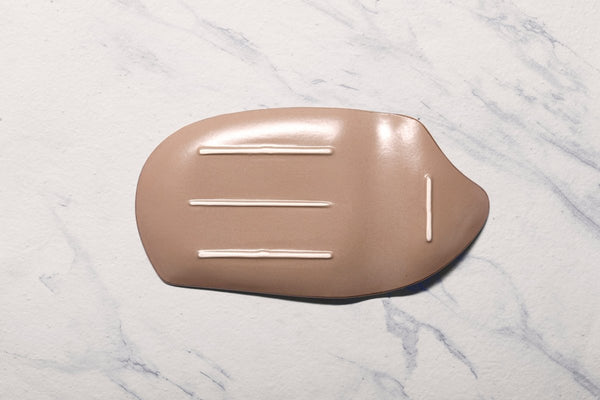 Ariane Juliet 7 7/8'' x 11 4/5'' Mohenjodaro Porcelain Rectangle Futura Plate - 6/Case (AJRARNC98017020) - iFoodservice Online