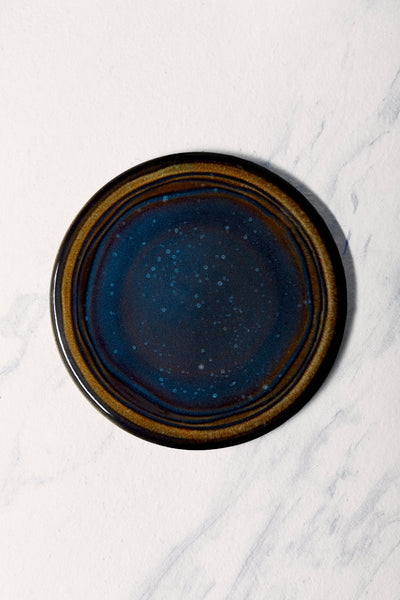 Ariane Laps 10 5/8" Splash Denim Porcelain Flat Plate - 6/Case (ALPARND53011027) - iFoodservice Online