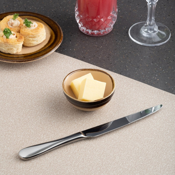 Ariane Laps 2 3/4" x 1 3/8" Sahara Gray Porcelain Butter Ramekin - 12/Case (ALPARND63075001) - iFoodservice Online