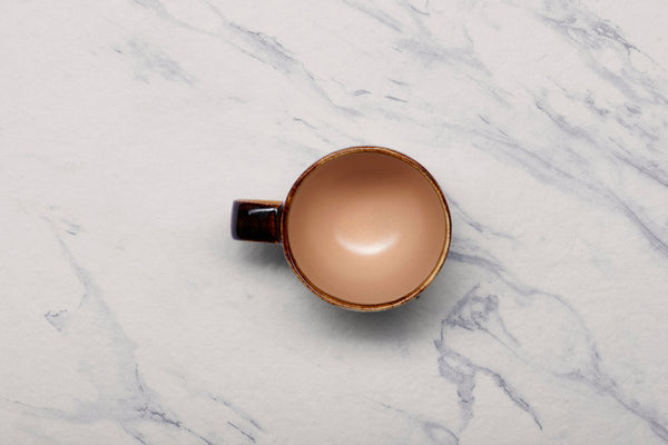 Ariane Laps 3 Oz Sahara Porcelain Cup - 12/Case (ALPARND63044009) - iFoodservice Online