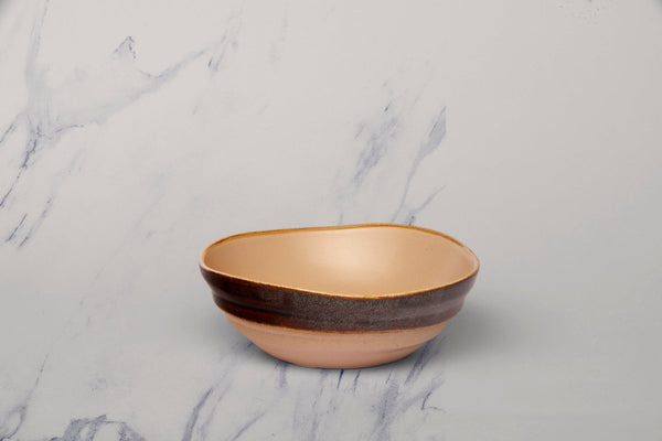 Ariane Laps 5 1/2" Sahara Porcelain Bowl - 6/Case (ALPARND63022014) - iFoodservice Online