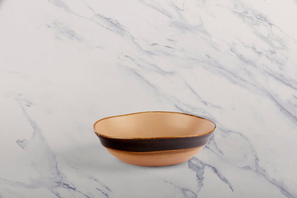 Ariane Laps 6 2/7" Sahara Porcelain Bowl - 6/Case (ALPARND63022016) - iFoodservice Online