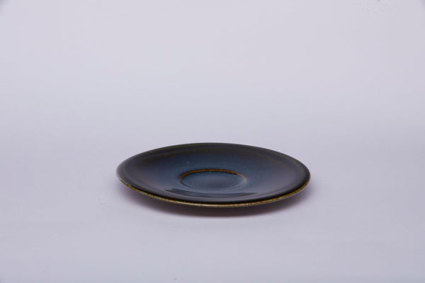 Ariane Laps 6 2/7" Splash Denim Porcelain Saucer - 12/Case (ALPARND53014016) - iFoodservice Online