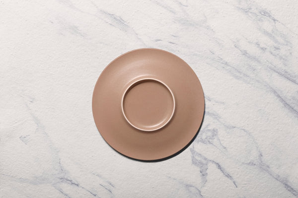 Ariane Laps 7" Splash Denim Porcelain Flat Plate - 12/Case (ALPARND53011018) - iFoodservice Online