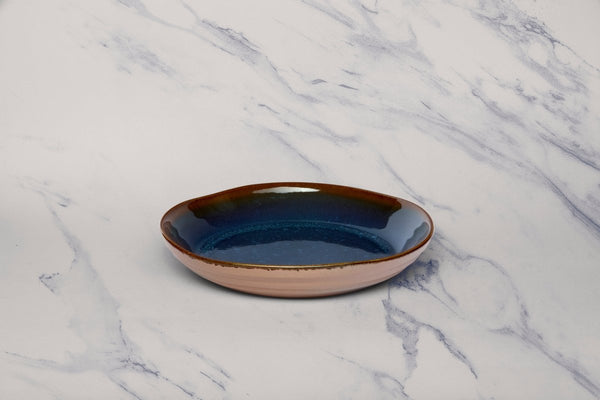 Ariane Laps 8 1/4" Splash Denim Porcelain Bowl - 6/Case (ALPARND53022021) - iFoodservice Online