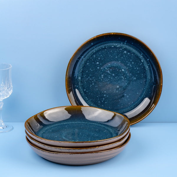 Ariane Laps 9 2/3" Splash Denim Porcelain Bowl - 4/Case (ALPARND53022025) - iFoodservice Online